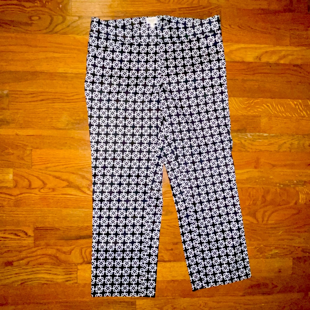 Laundry crop skinny pants size 6
